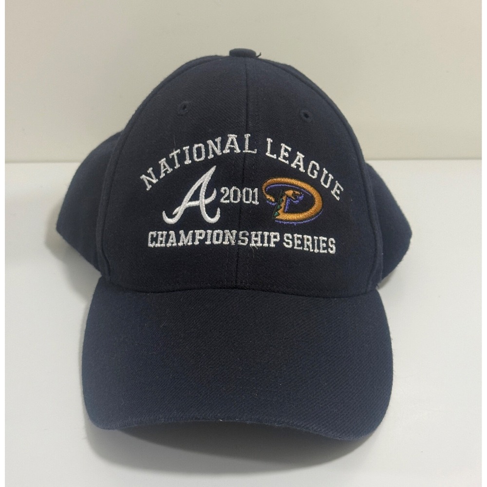 TWINS National League Champions Sewries 2001 Atlanta vs Diamondbacks Cap Hat